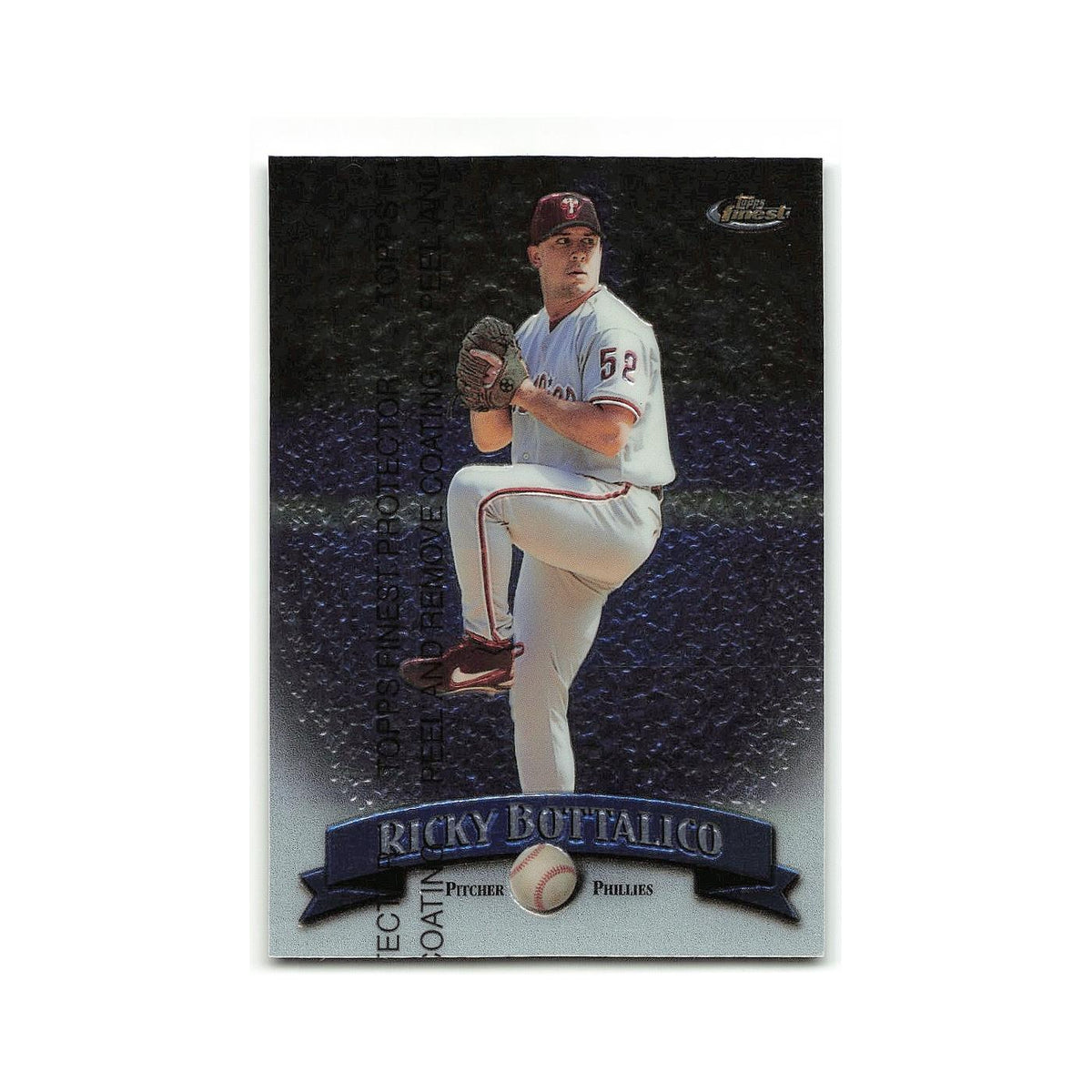 Ricky Bottalico 1998 Topps Finest w Coating #84 Philadelphia Phillies NM