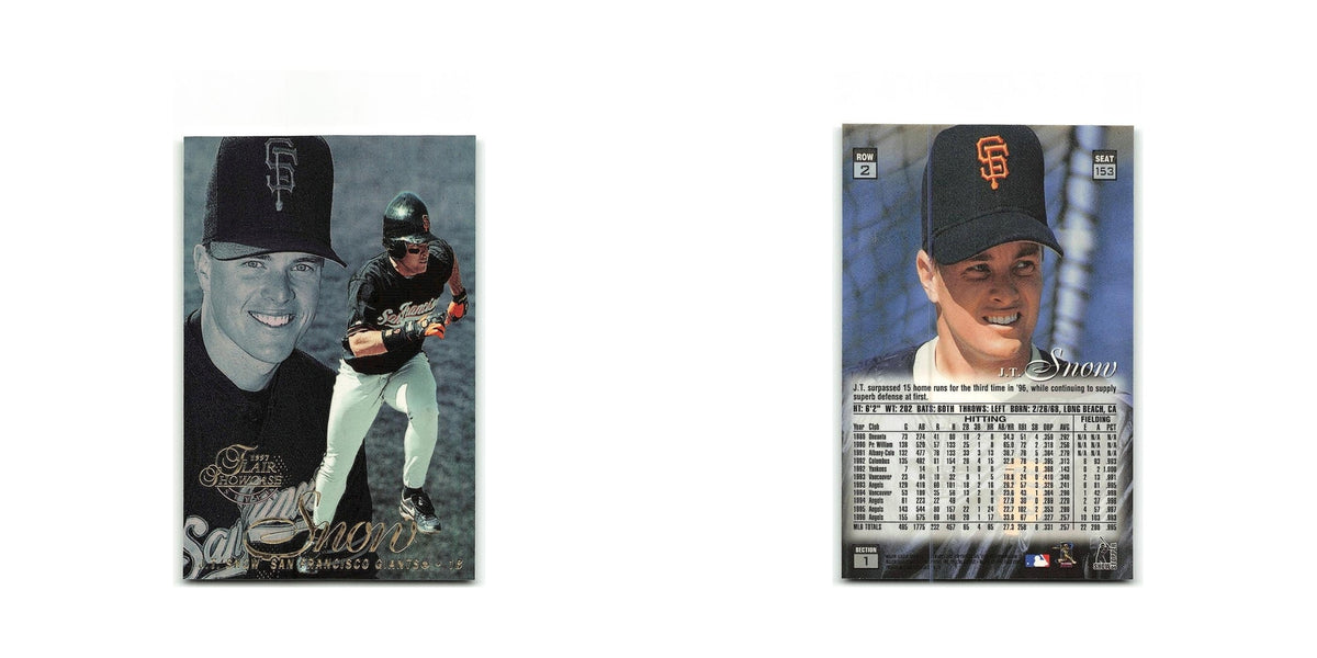 Brady Anderson 1997 Flair Showcase #153 Baltimore Orioles Baseball Card NM