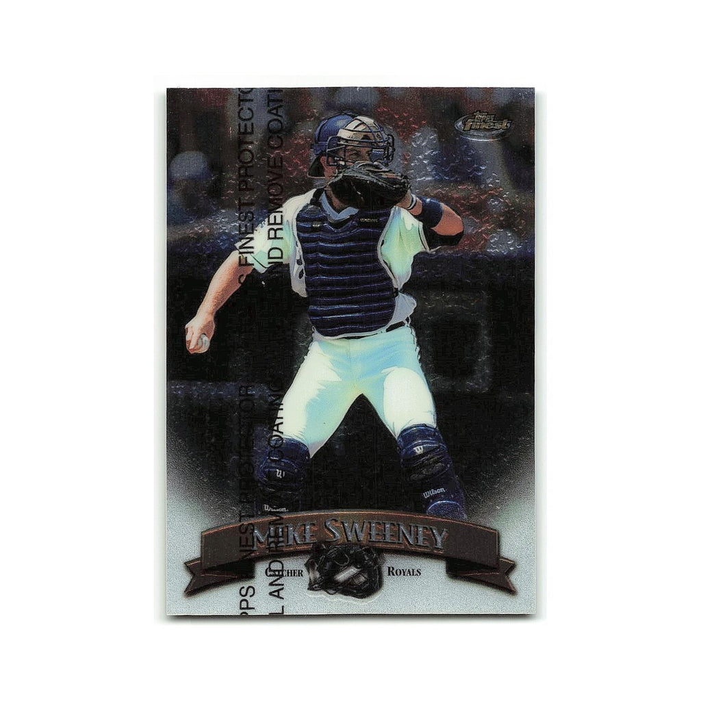 Mike Sweeney 1998 Topps Finest w Coating #42 Kansas City Royals Baseball Card NM