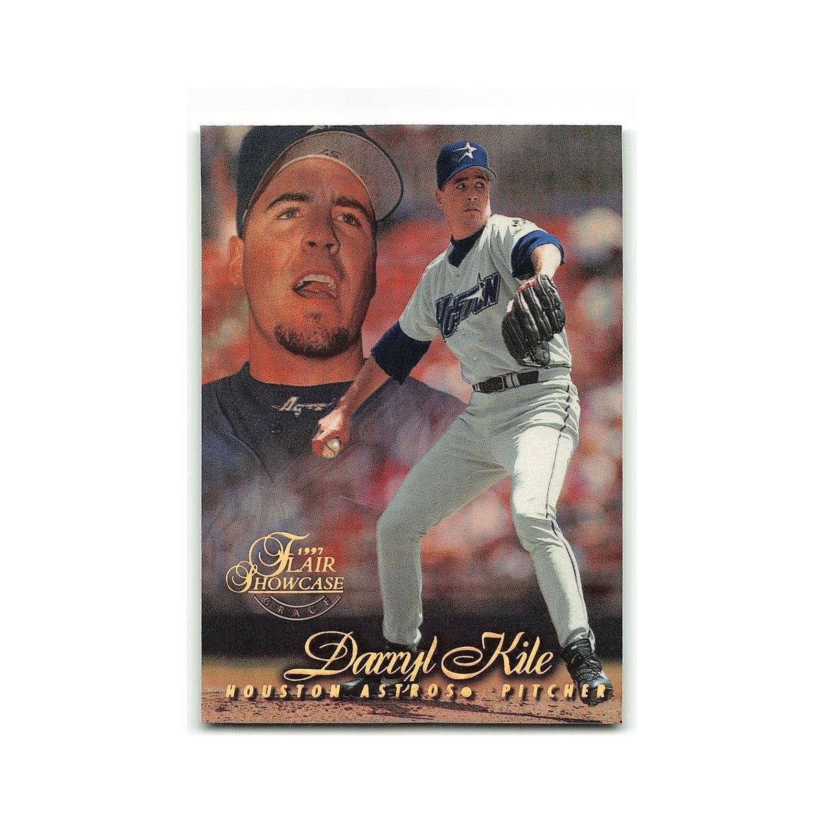 Darryl Kile 1997 Flair Showcase #157 Houston Astros Baseball Card NM