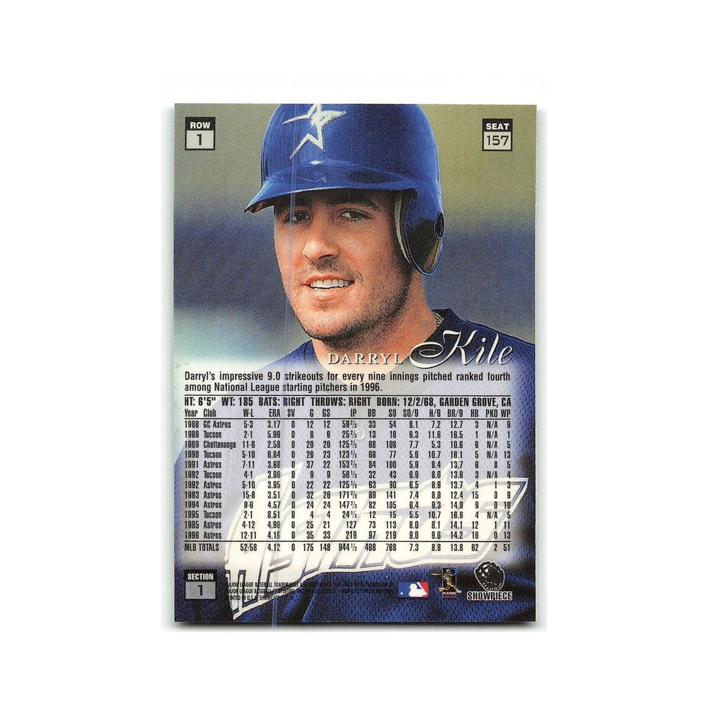 Darryl Kile 1997 Flair Showcase #157 Houston Astros Baseball Card NM