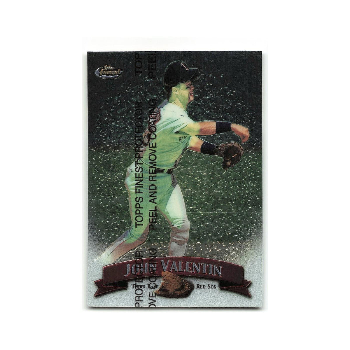 John Valentin 1998 Topps Finest w Coating #115 Boston Red Sox Baseball Card NM