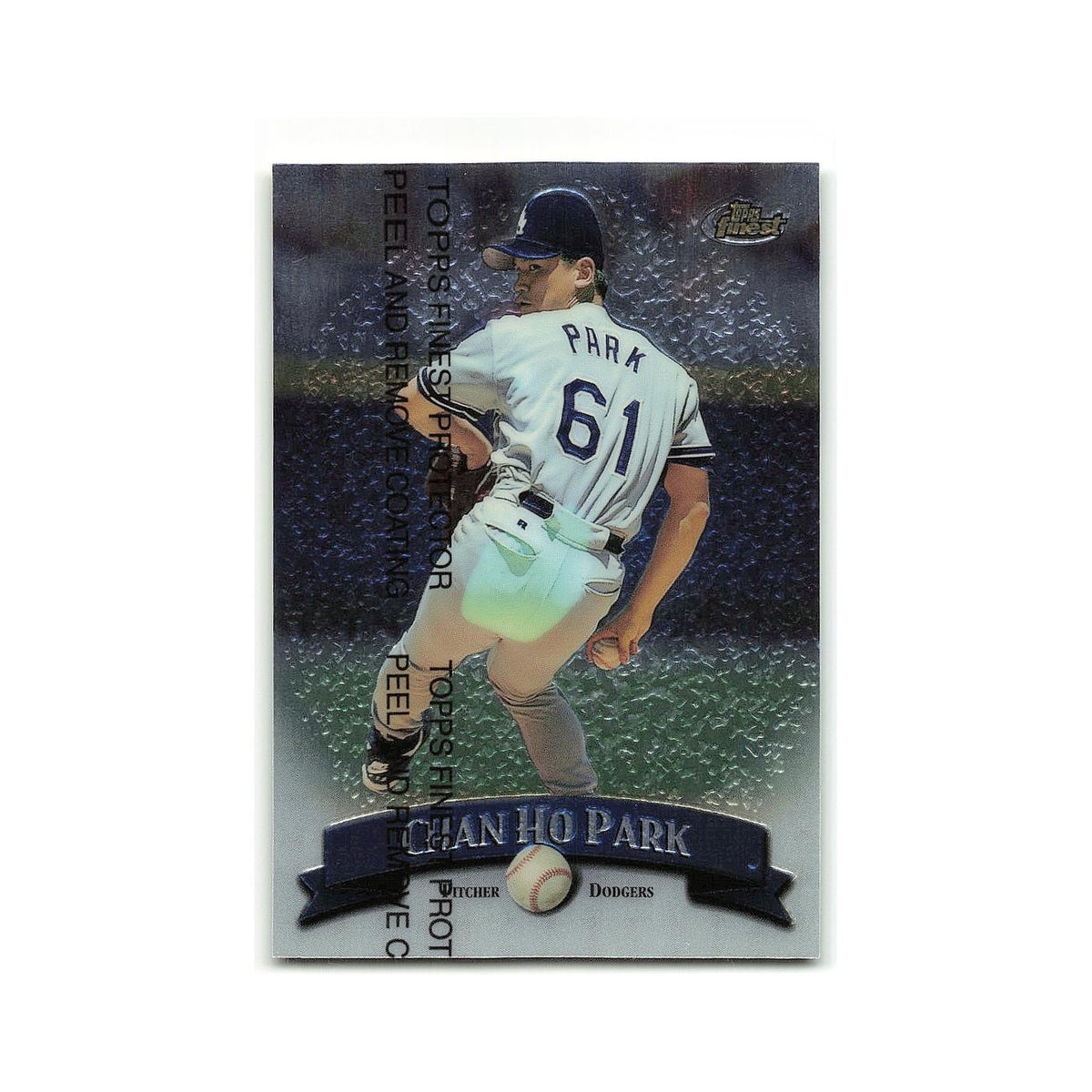Eric Young 1998 Topps Finest w Coating #146 Colorado Rockies Baseball Card NM