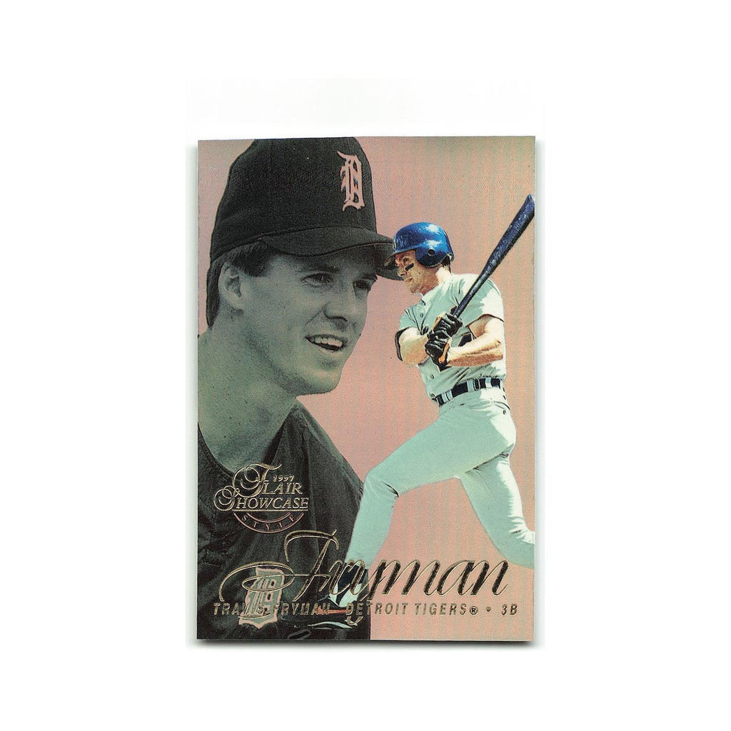 Travis Fryman 1997 Flair Showcase #124 Detroit Tigers Baseball Card NM