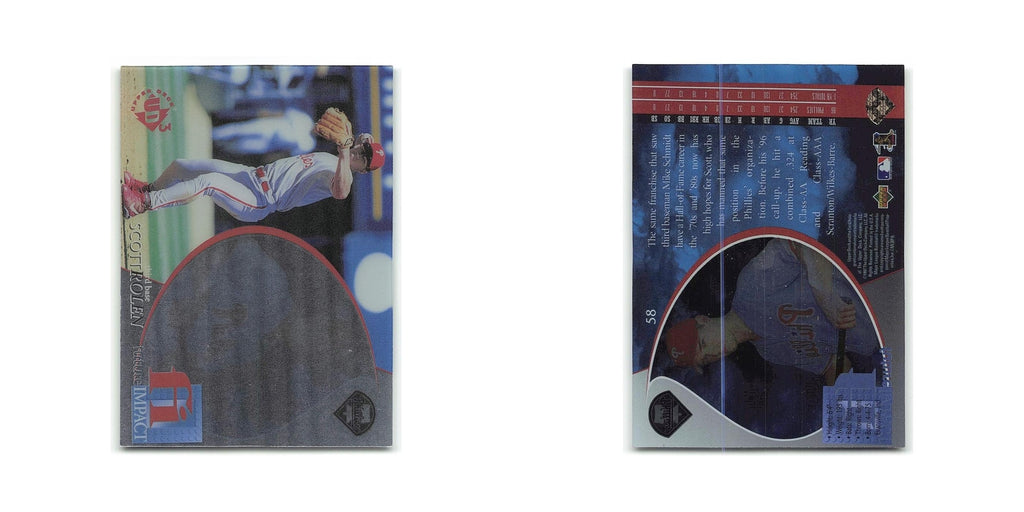 Scott Rolen 1997 Upper Deck UD3 #58 Philadelphia Phillies Baseball Card NM