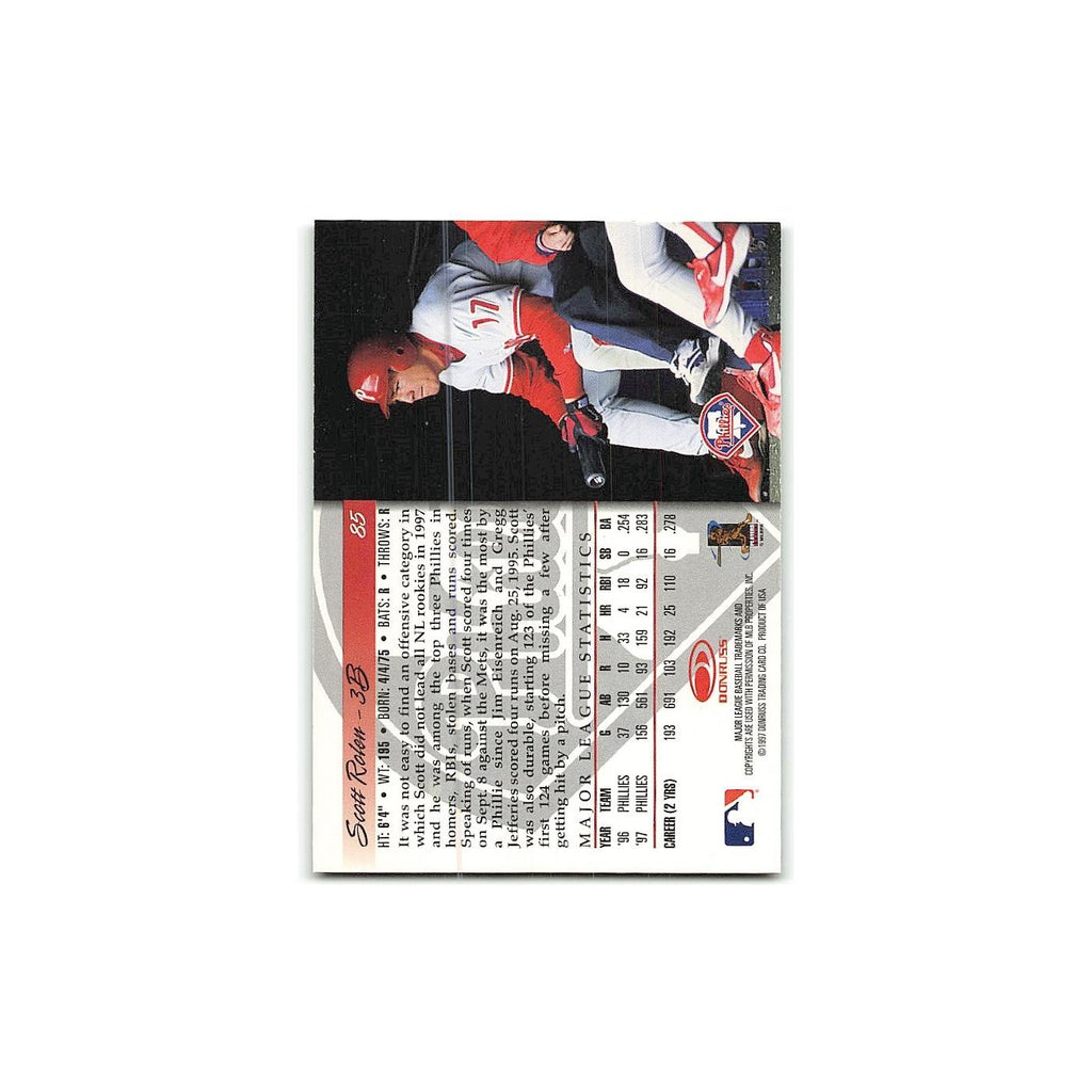 Scott Rolen 1998 Donruss #85 Philadelphia Phillies Baseball Card NM