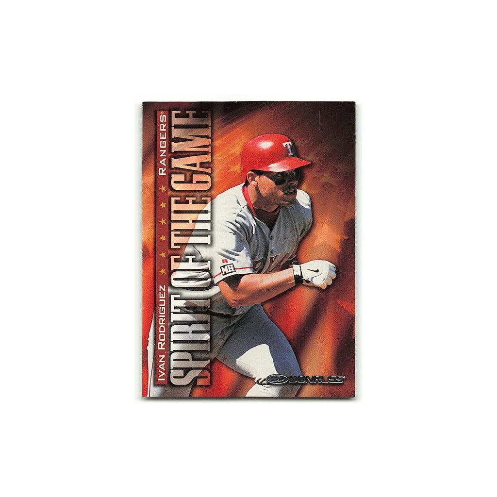 Ivan Rodriguez 1998 Donruss #398 Texas Rangers Baseball Card NM