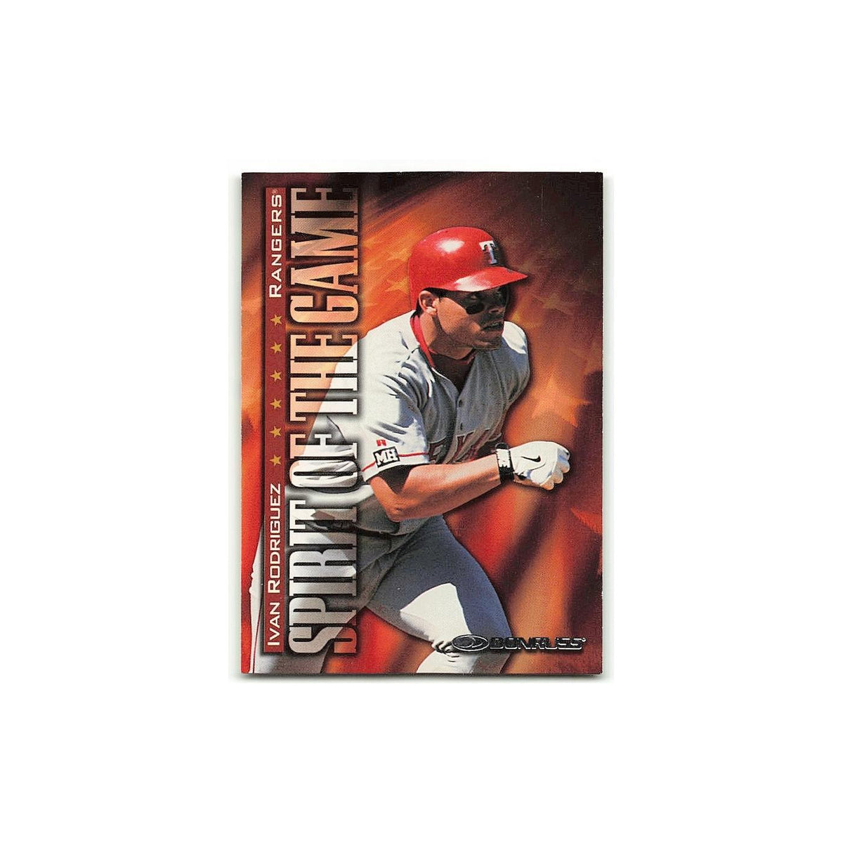 Ivan Rodriguez 1998 Donruss #398 Texas Rangers Baseball Card NM