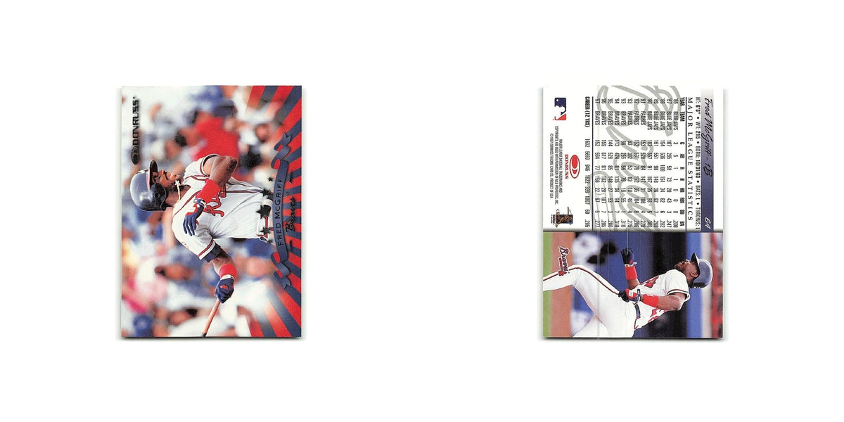 Fred McGriff 1998 Donruss #64 Atlanta Braves Baseball Card NM