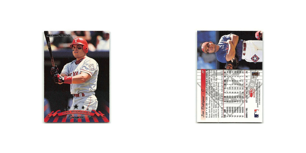 Ivan Rodriguez 1998 Donruss #17 Texas Rangers Baseball Card NM