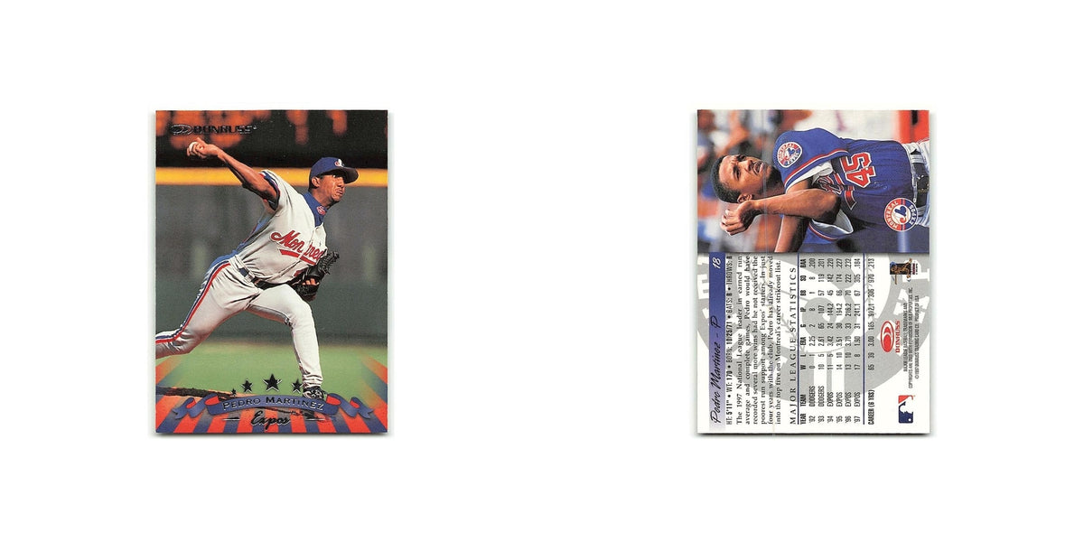 Pedro Martinez 1998 Donruss #18 Montreal Expos Baseball Card NM
