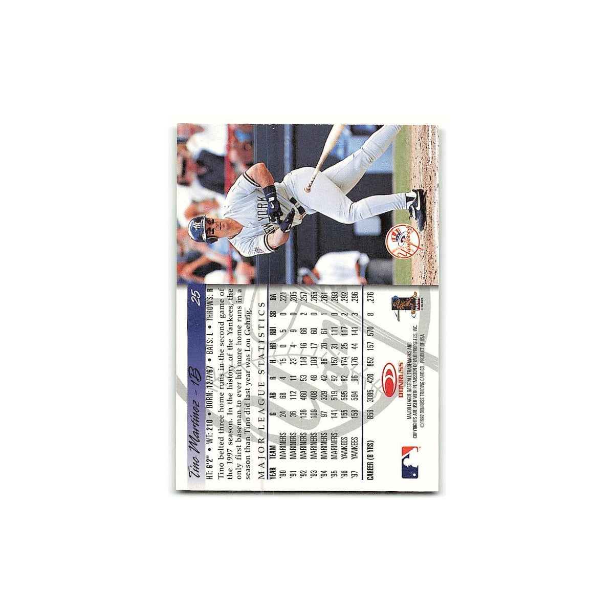 Ramon Martinez Bobby Jones 1998 Donruss #25 Los Angeles Dodgers/New York Mets NM