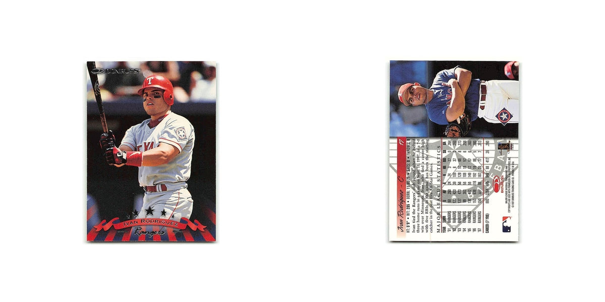 Ivan Rodriguez 1998 Donruss #17 Texas Rangers Baseball Card NM