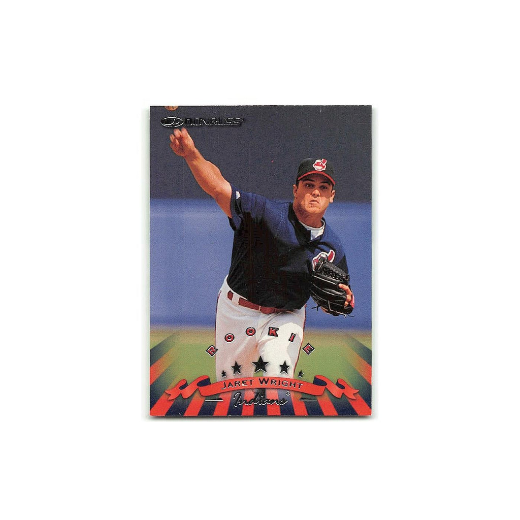 Jaret Wright Rookie 1998 Donruss #81 Cleveland Indians Baseball Card NM