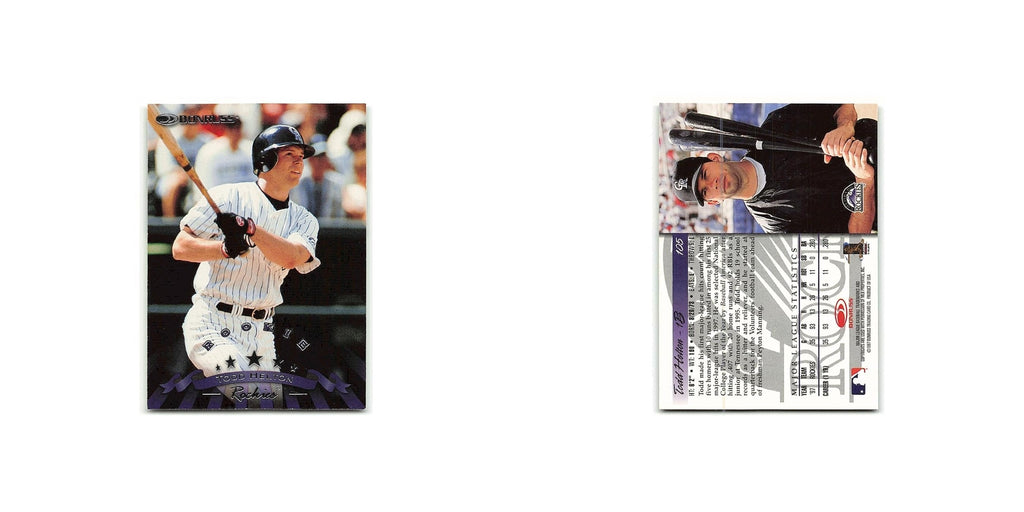 Todd Helton 1998 Donruss #105 Colorado Rockies Baseball Card NM