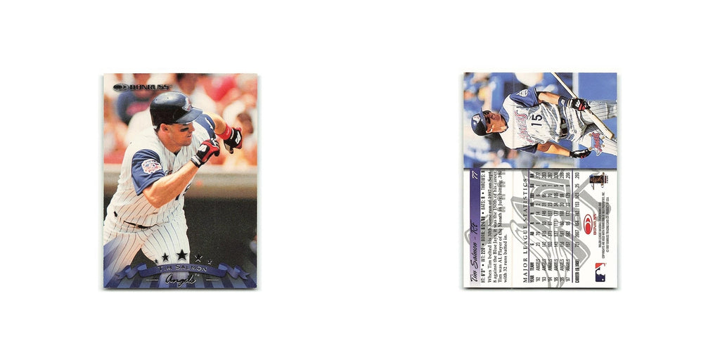 Tim Salmon 1998 Donruss #77 California Angels Baseball Card NM