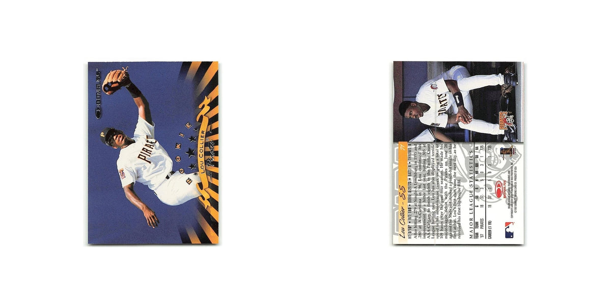 Lou Collier Rookie 1998 Donruss #71 Pittsburgh Pirates Baseball Card NM