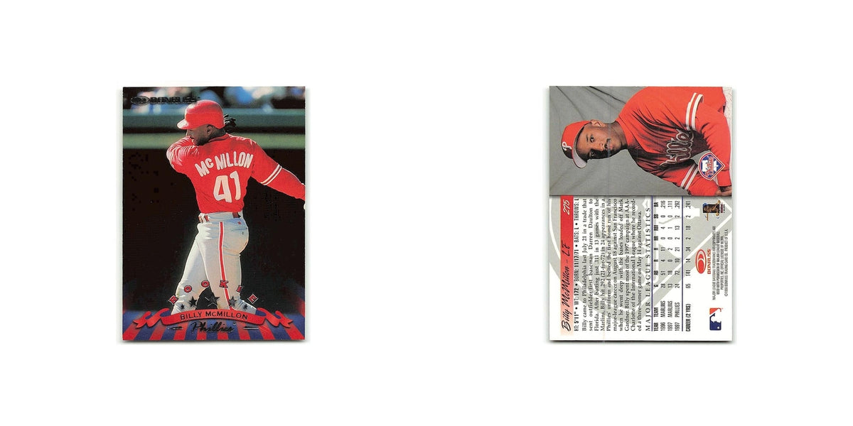Billy McMillon 1998 Donruss #275 Philadelphia Phillies Baseball Card NM
