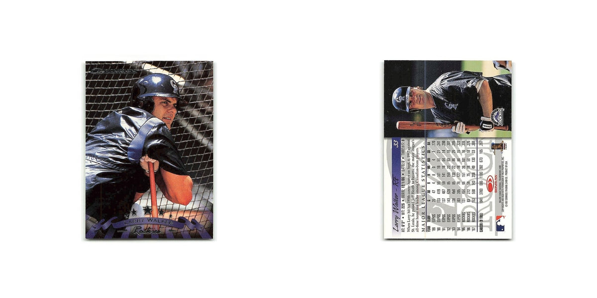 Larry Walker 1998 Donruss #33 Colorado Rockies Baseball Card NM