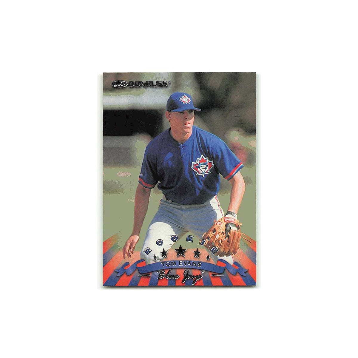 Tom Evans Rookie 1998 Donruss #250 Toronto Blue Jays Baseball Card NM