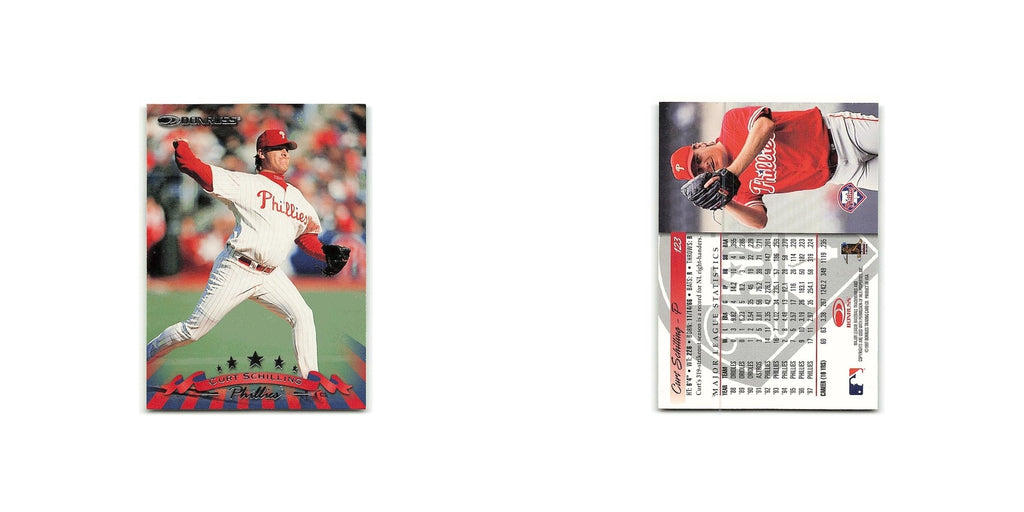 Curt Schilling 1998 Donruss #123 Philadelphia Phillies Baseball Card NM