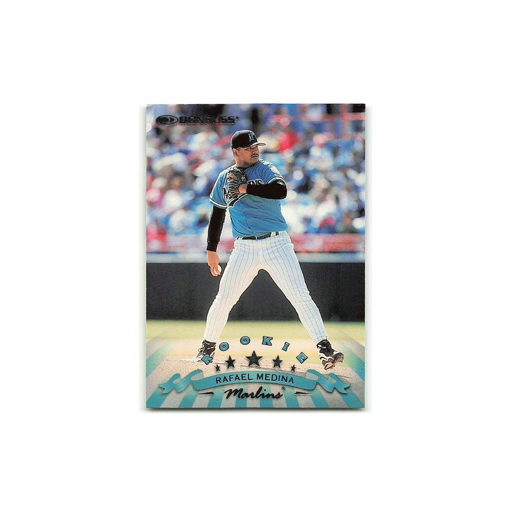 Rafael Medina Rookie 1998 Donruss #295 Florida Marlins Baseball Card NM