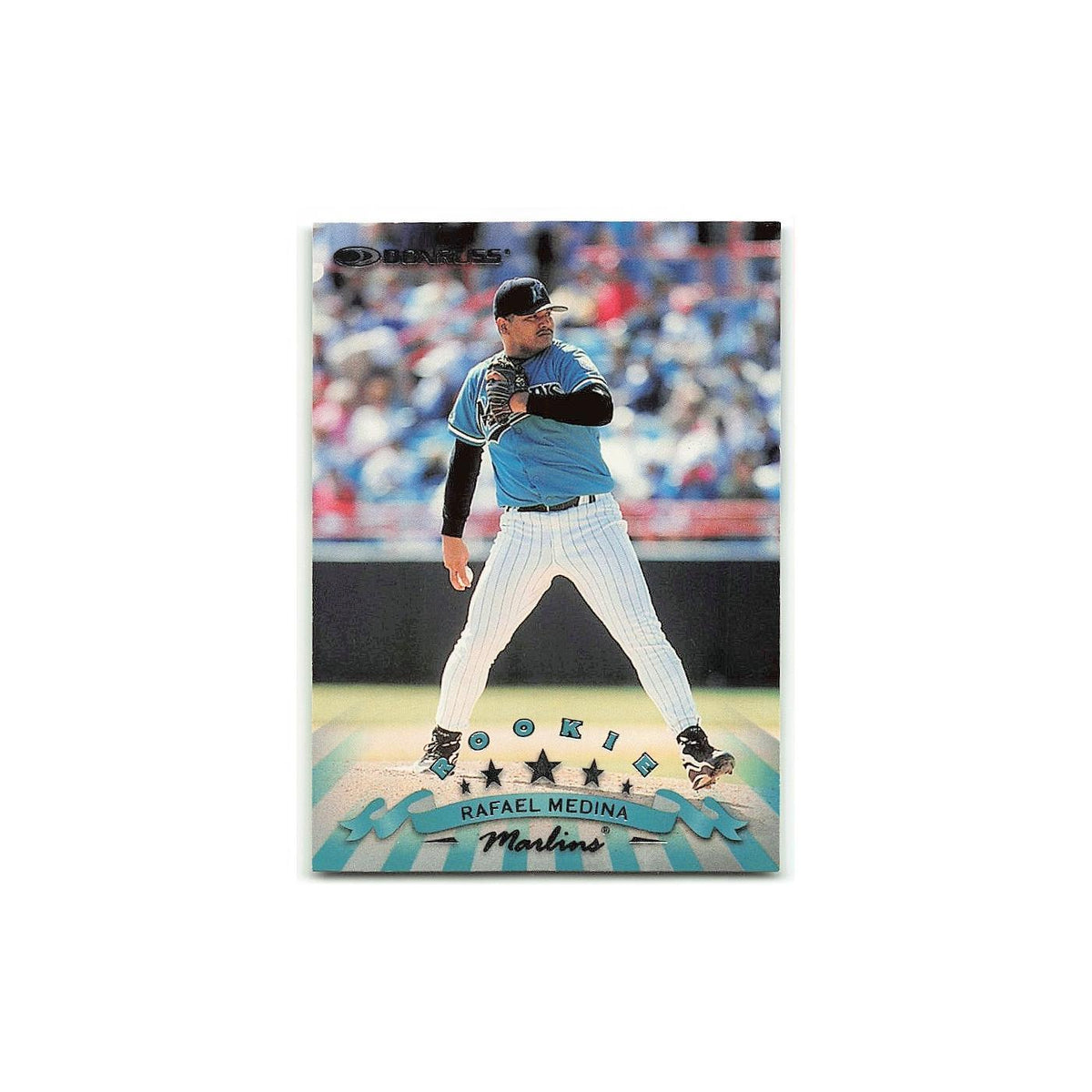 Rafael Medina Rookie 1998 Donruss #295 Florida Marlins Baseball Card NM