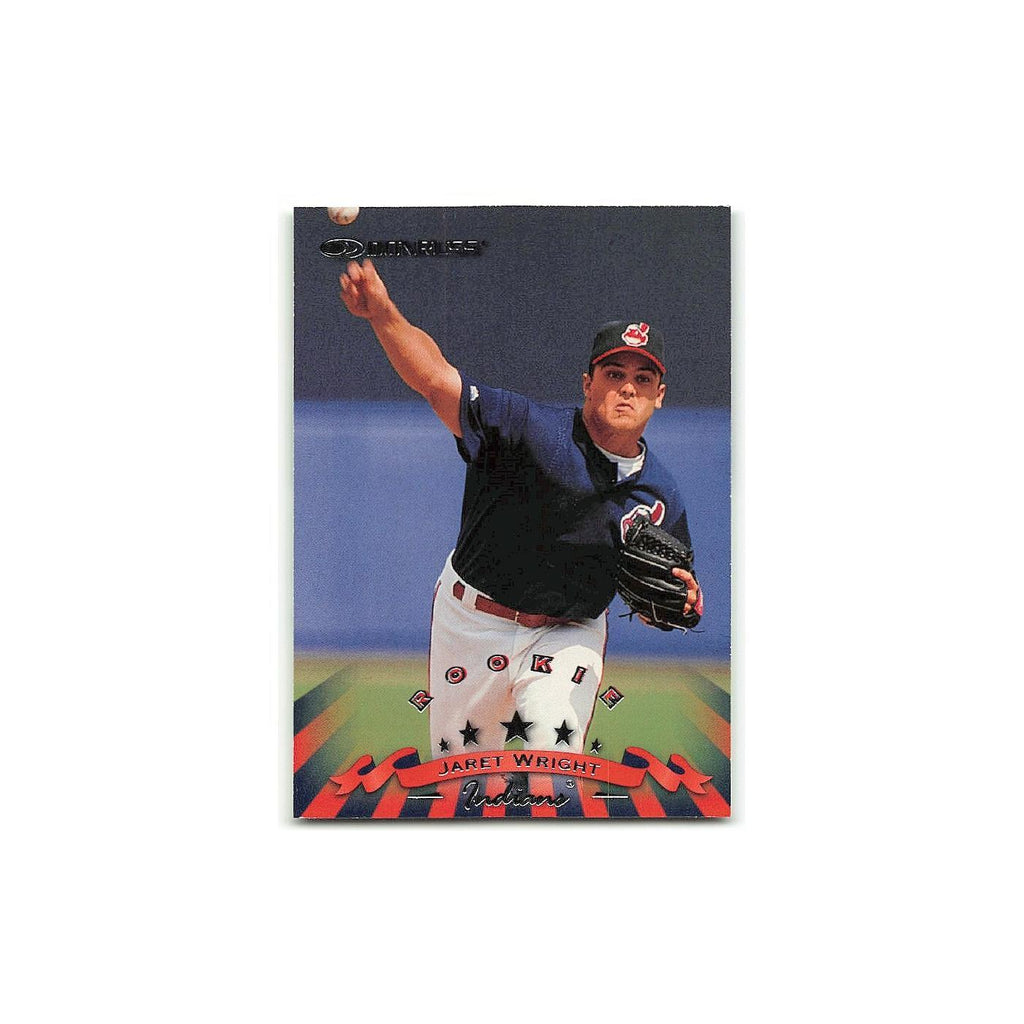 Jaret Wright Rookie 1998 Donruss #87 Cleveland Indians Baseball Card NM