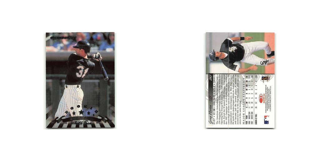 Greg Norton Rookie 1998 Donruss #287 Chicago White Sox Baseball Card NM