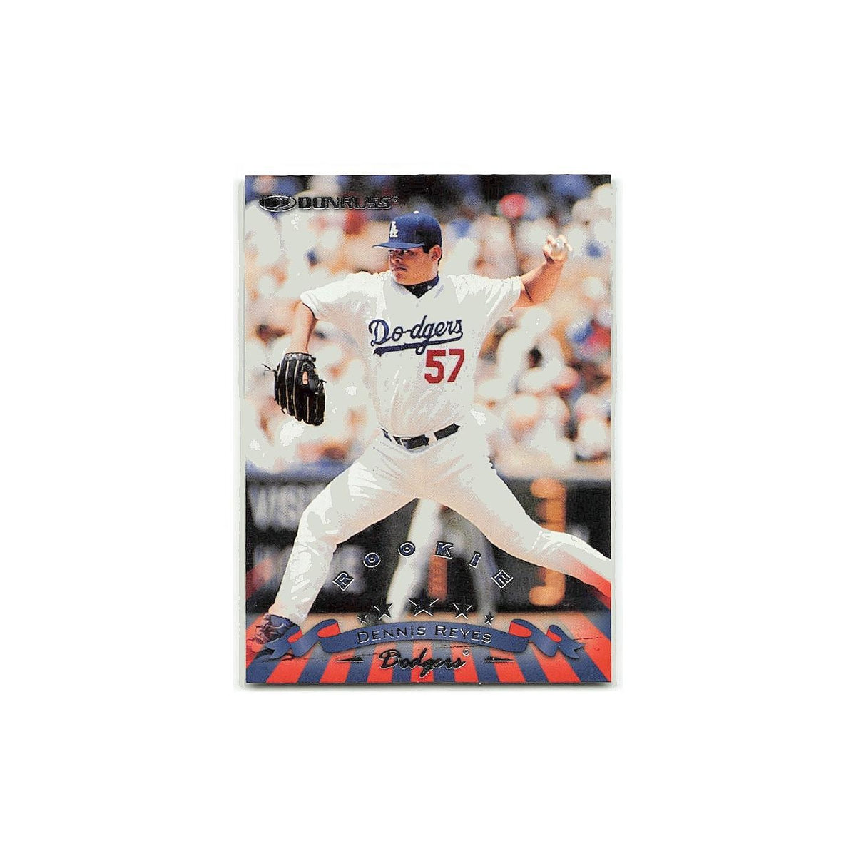 Dennis Reyes Rookie 1998 Donruss #141 Los Angeles Dodgers Baseball Card NM