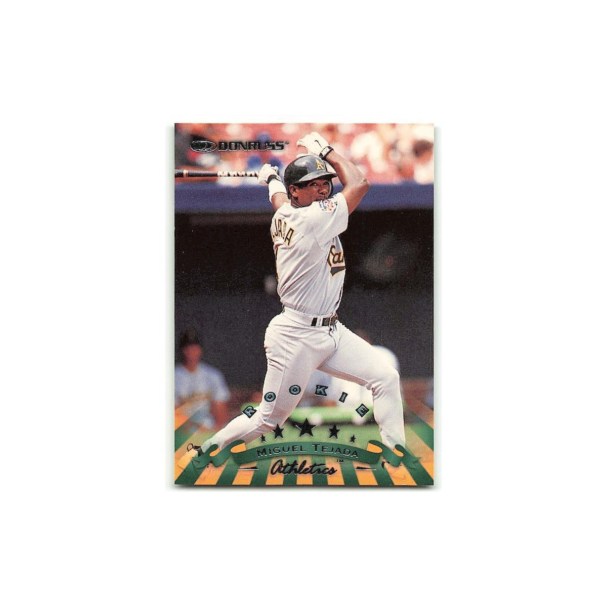 Miguel Tejada 1998 Donruss #111 Oakland Athletics Baseball Card NM