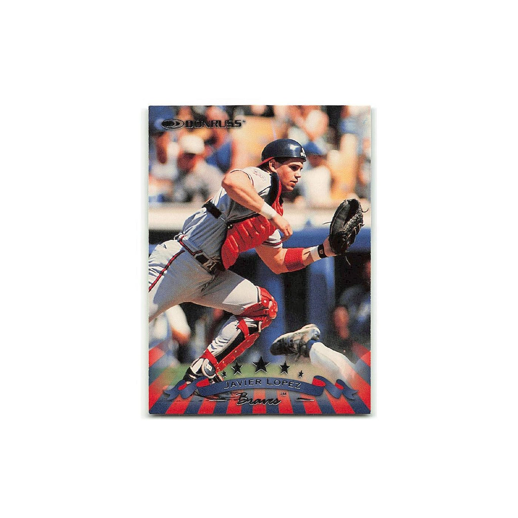 Javier Lopez 1998 Donruss #29 Atlanta Braves Baseball Card NM