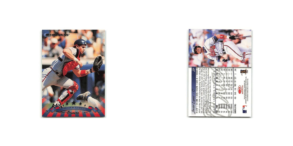 Javier Lopez 1998 Donruss #29 Atlanta Braves Baseball Card NM