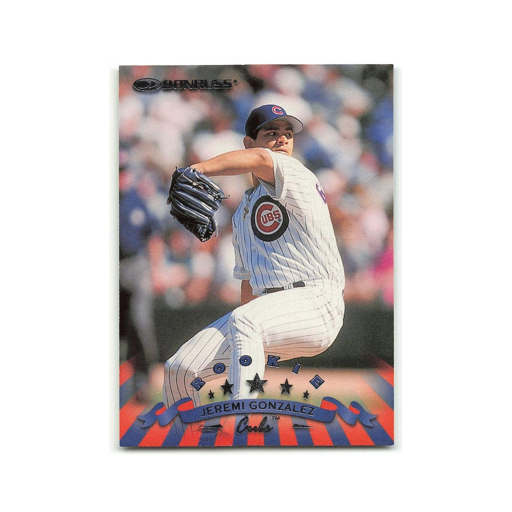 Jeremi Gonzalez Rookie 1998 Donruss #291 Chicago Cubs Baseball Card NM