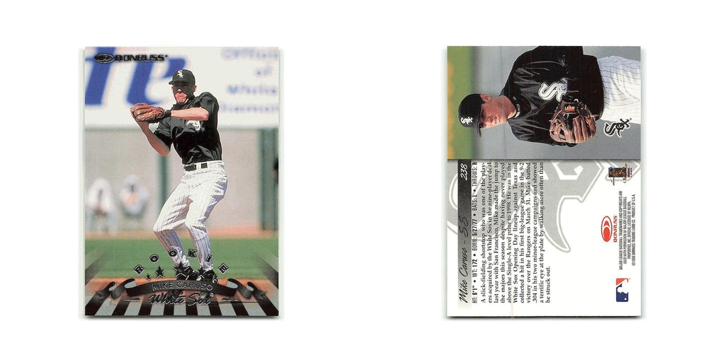 Mike Caruso Rookie 1998 Donruss #238 Chicago White Sox Baseball Card NM