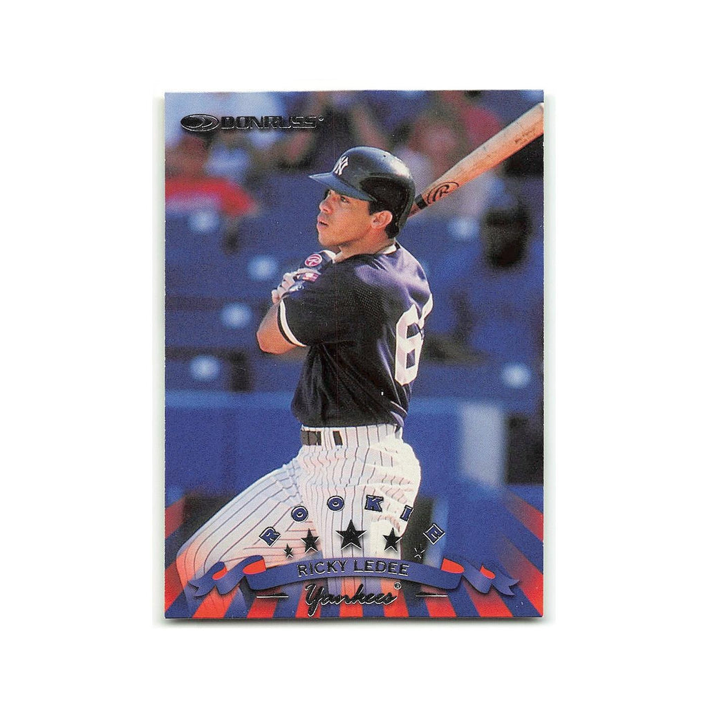 Ricky Ledee Rookie 1998 Donruss #314 New York Yankees Baseball Card NM