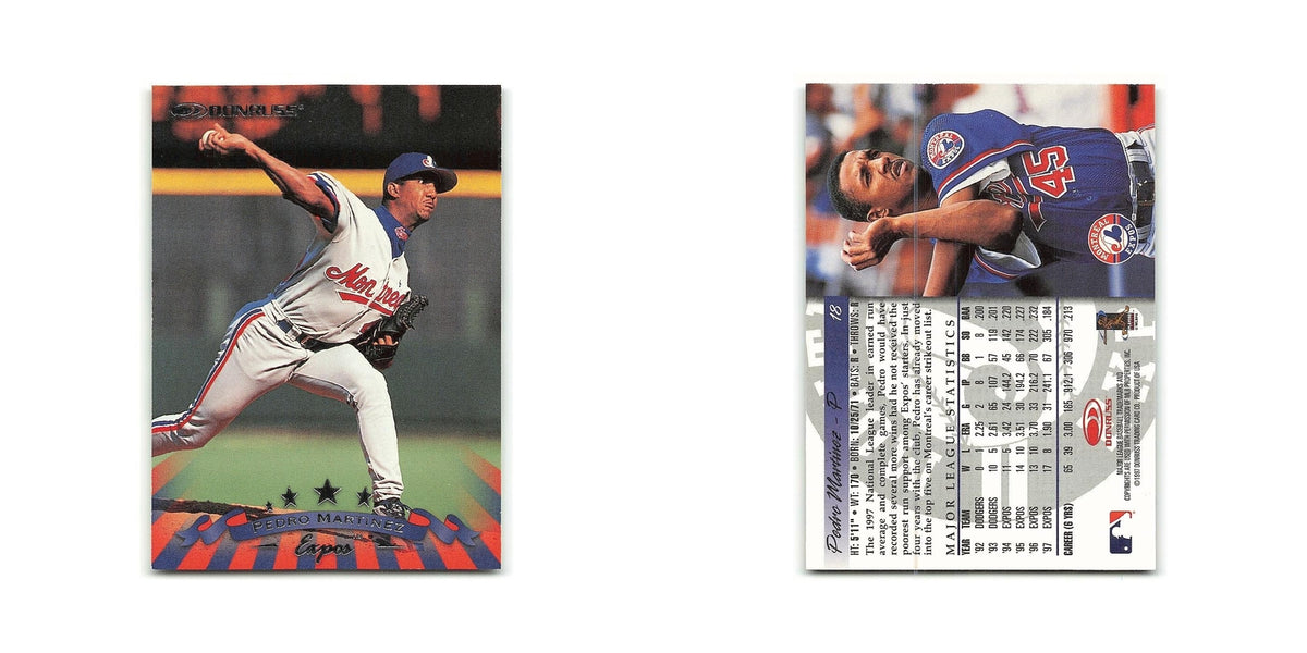 Pedro Martinez 1998 Donruss #18 Montreal Expos Baseball Card NM
