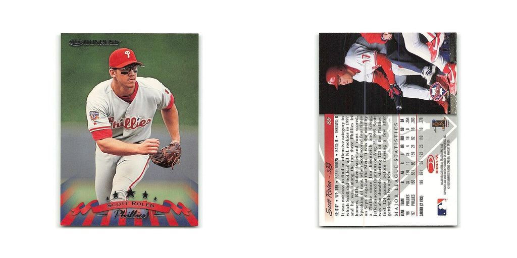 Scott Rolen 1998 Donruss #85 Philadelphia Phillies Baseball Card NM