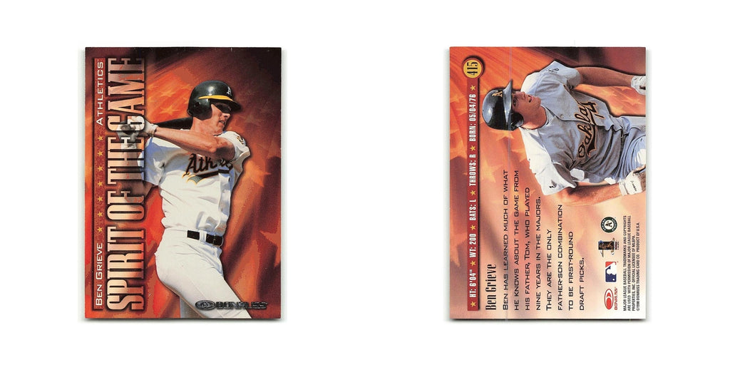 Jose Canseco 1998 Donruss #415 Oakland Athletics Baseball Card NM