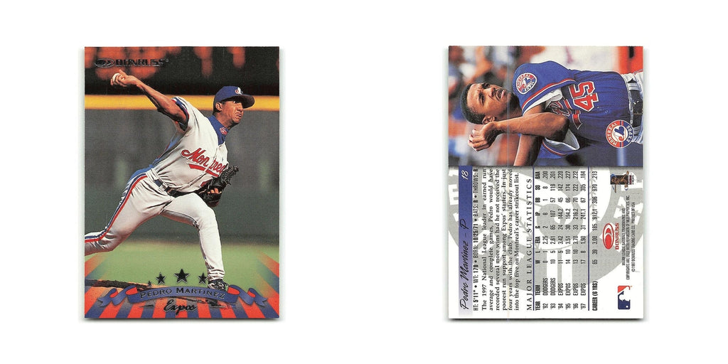 Pedro Martinez 1998 Donruss #18 Montreal Expos Baseball Card NM