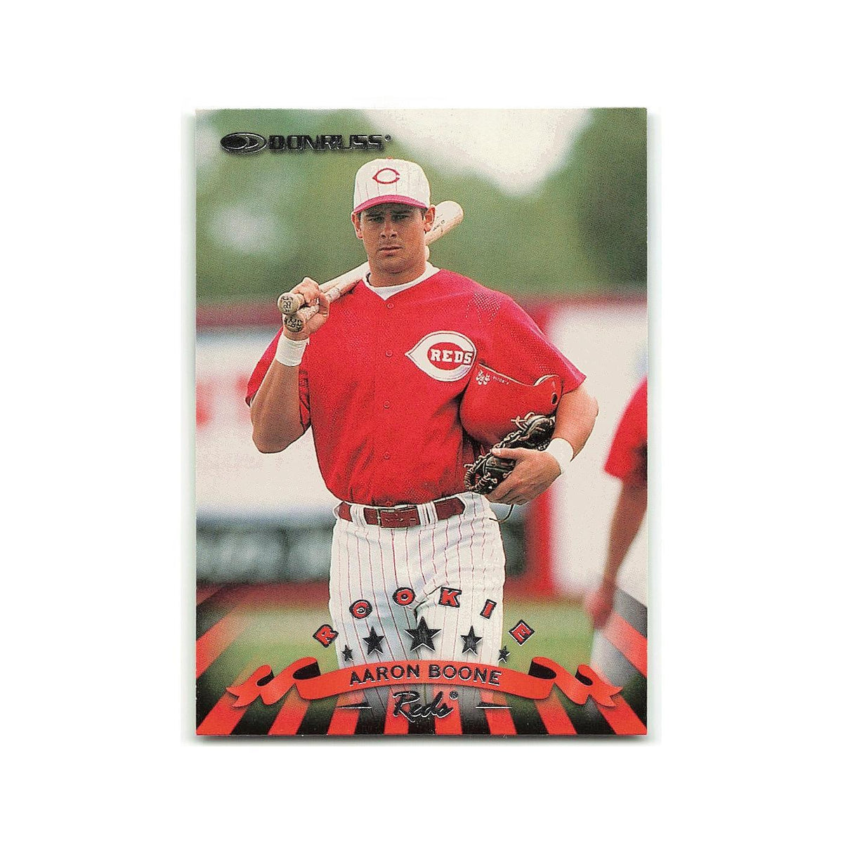 Aaron Boone Rookie 1998 Donruss #283 Cincinnati Reds Baseball Card NM