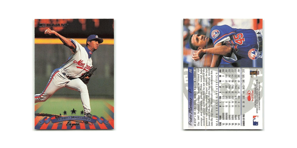 Pedro Martinez 1998 Donruss #18 Montreal Expos Baseball Card NM