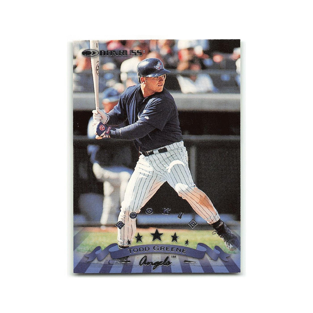 Todd Greene Rookie 1998 Donruss #84 Anaheim Angels Baseball Card NM
