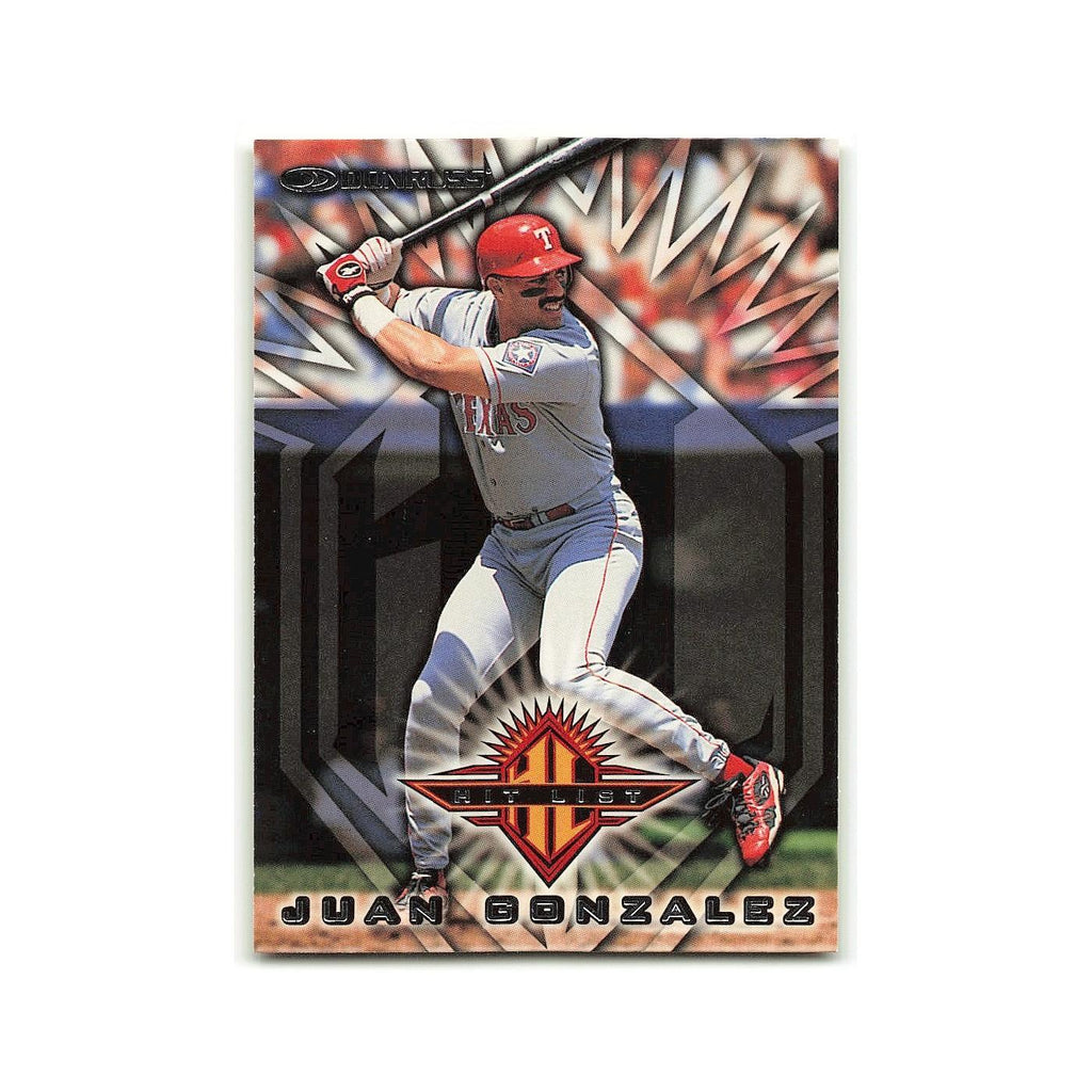 Juan Gonzalez 1998 Donruss #366 Texas Rangers Baseball Card NM