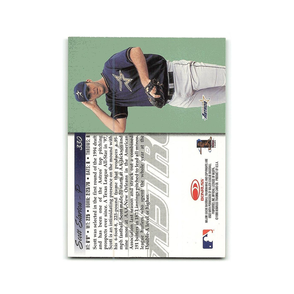 Scott Elarton Rookie 1998 Donruss #330 Houston Astros Baseball Card NM