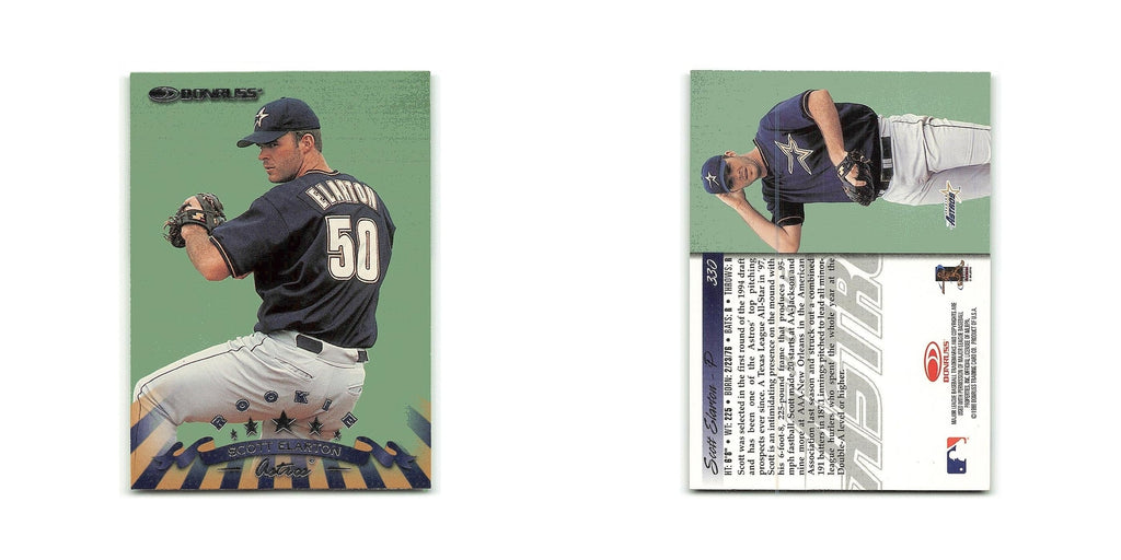 Scott Elarton Rookie 1998 Donruss #330 Houston Astros Baseball Card NM