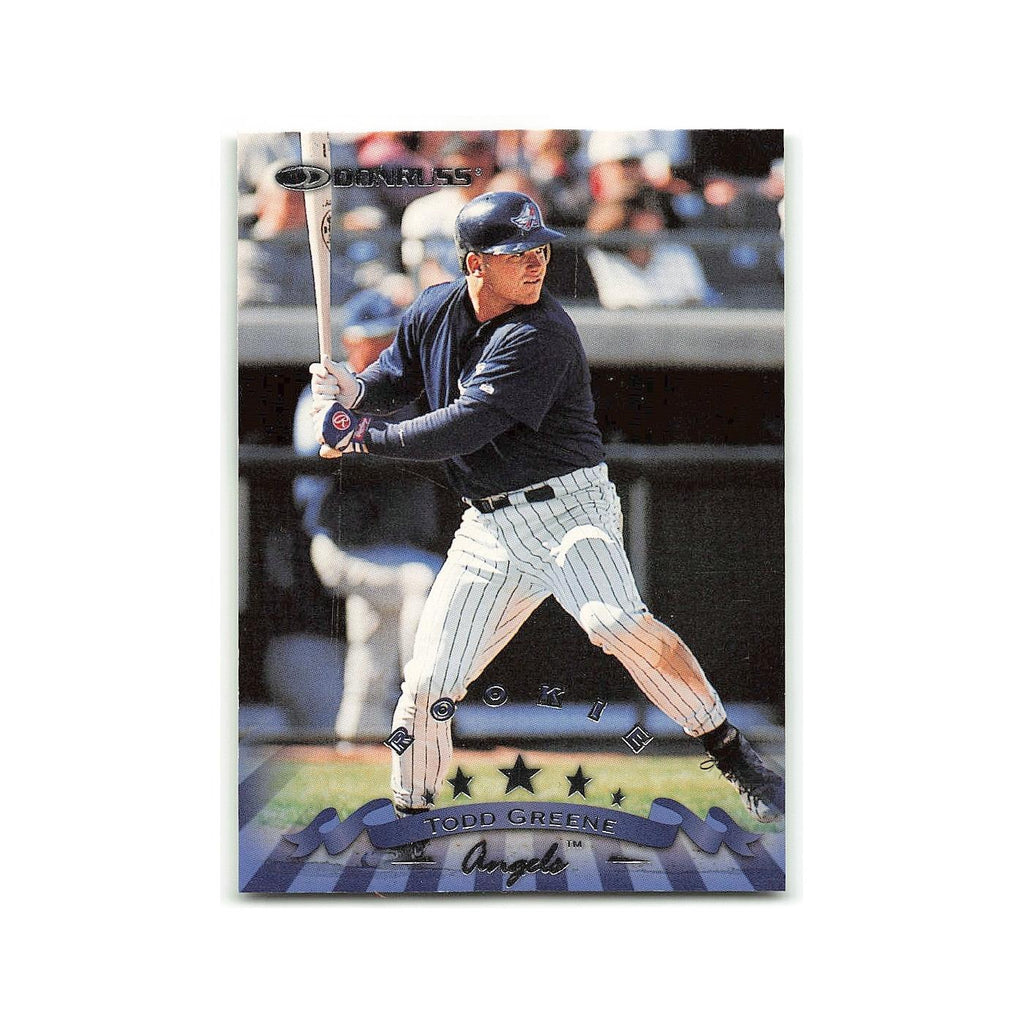 Todd Greene Rookie 1998 Donruss #84 Anaheim Angels Baseball Card NM