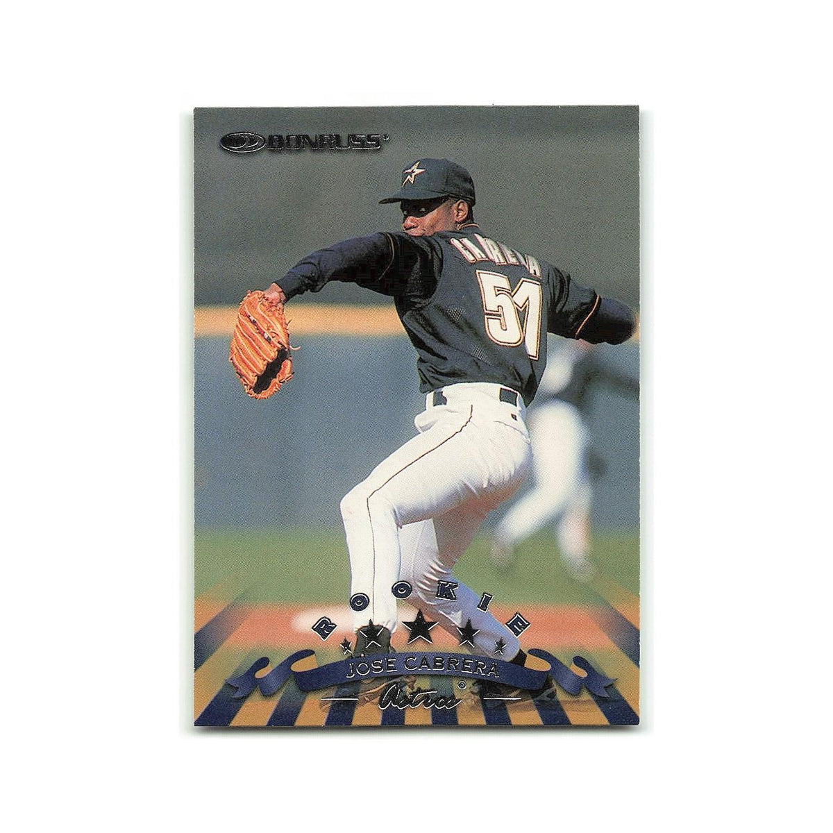 Jose Cabrera Rookie 1998 Donruss #249 Houston Astros Baseball Card NM