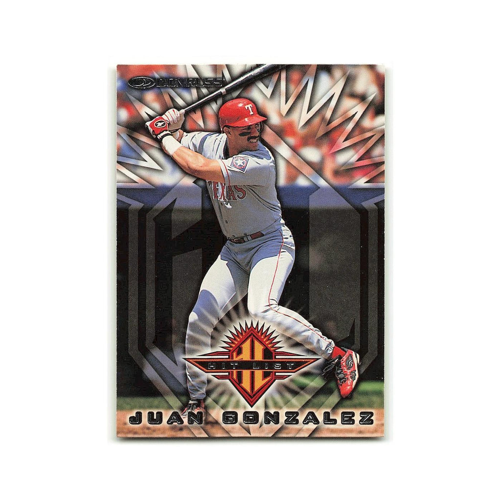 Juan Gonzalez 1998 Donruss #366 Texas Rangers Baseball Card NM