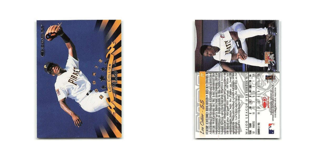 Lou Collier Rookie 1998 Donruss #71 Pittsburgh Pirates Baseball Card NM